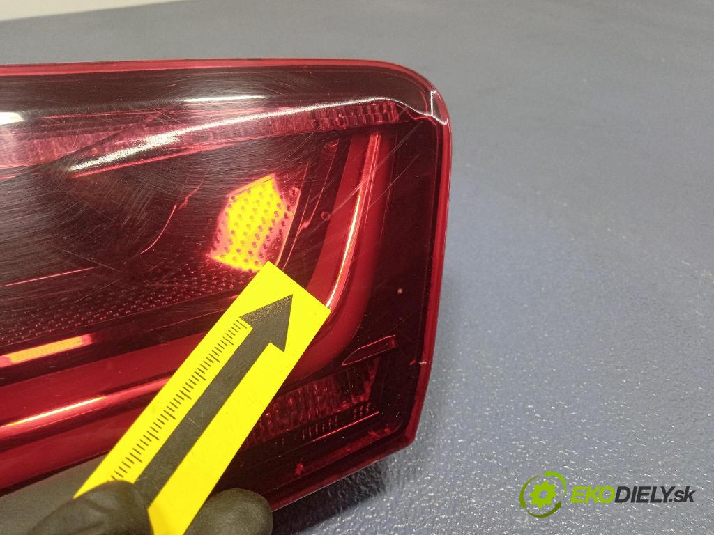 Audi A6 2016 svetlo / reflektor zad ľavá Vnútri: 4G9945093E