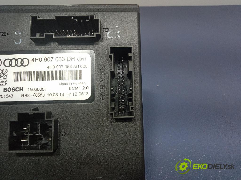 Audi A6 2016 riadiaca jednotka Komfortu 4H0907063DH