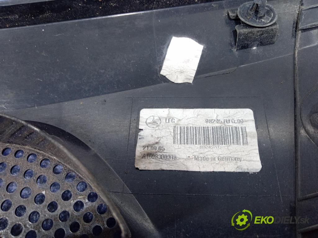 Mercedes B-Klasa 2005 torpédo A1698360018