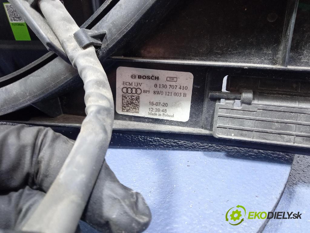 Audi A6 2020 Ventilátor Chladič: 8W0959455M