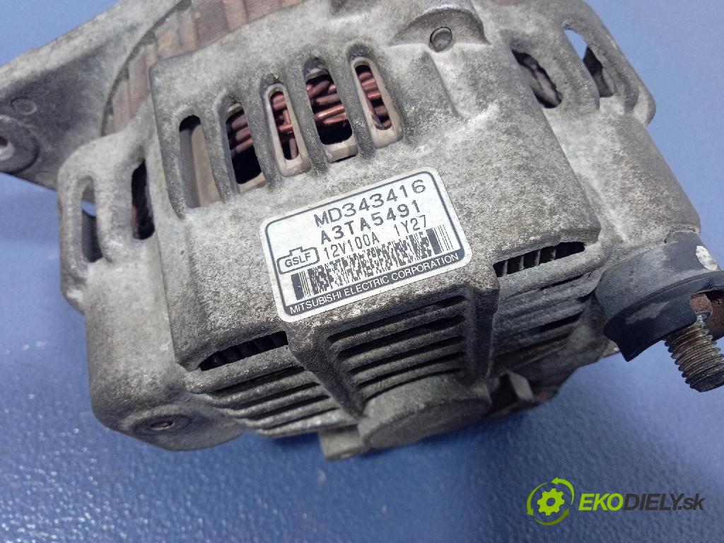 Mitsubishi Carisma 2002 Alternator MD343416