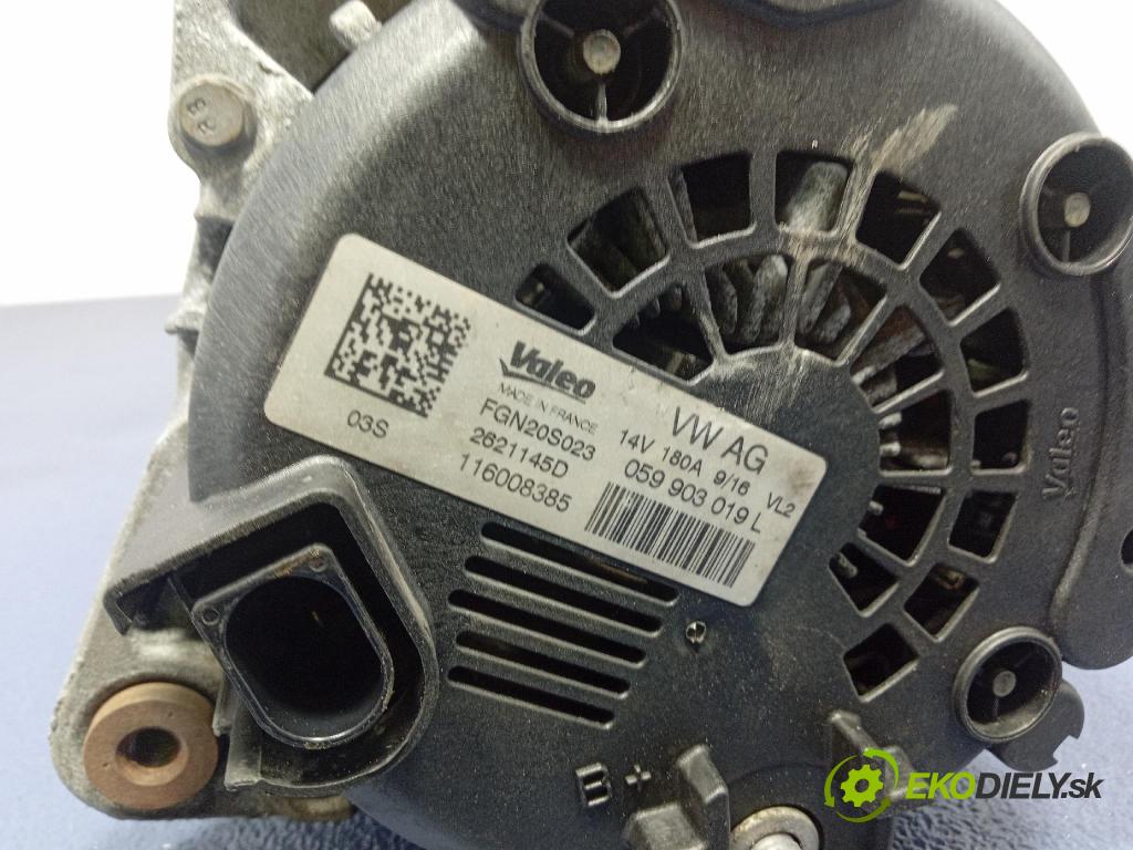Audi A6 2016 Alternator 059903019L