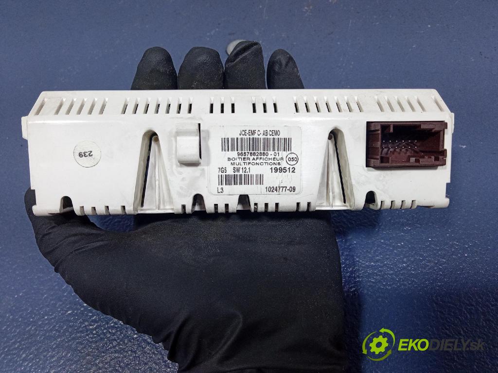 Citroen C4 2005 Zobrazit: Rádio: / GPS 9657882880