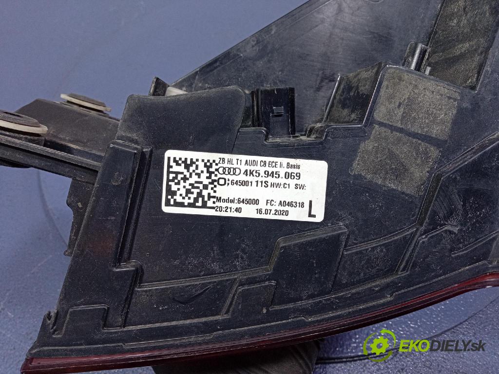 Audi A6 2020 světlo Zad: levá Mimo: 4K5945069