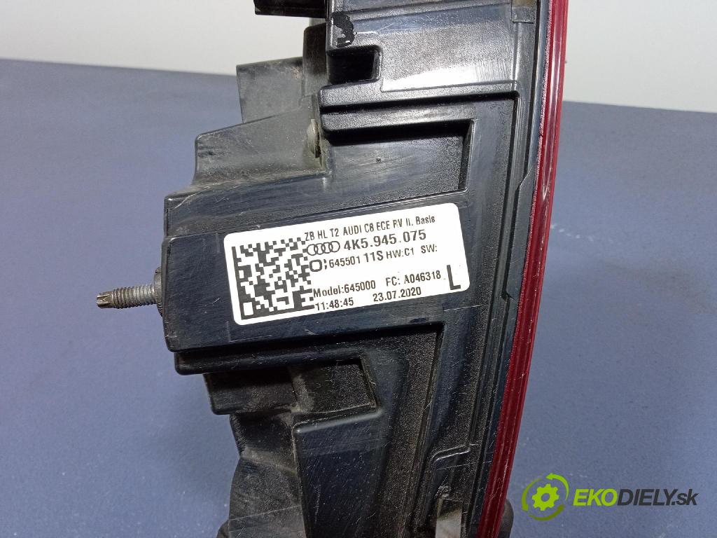 Audi A6 2020 svetlo / reflektor zad ľavá Vnútri: 4K5945075