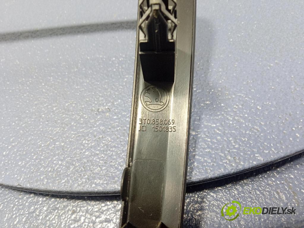 Skoda Superb 2014 lišta Dekoratívne: Vnútri: 3T0858069