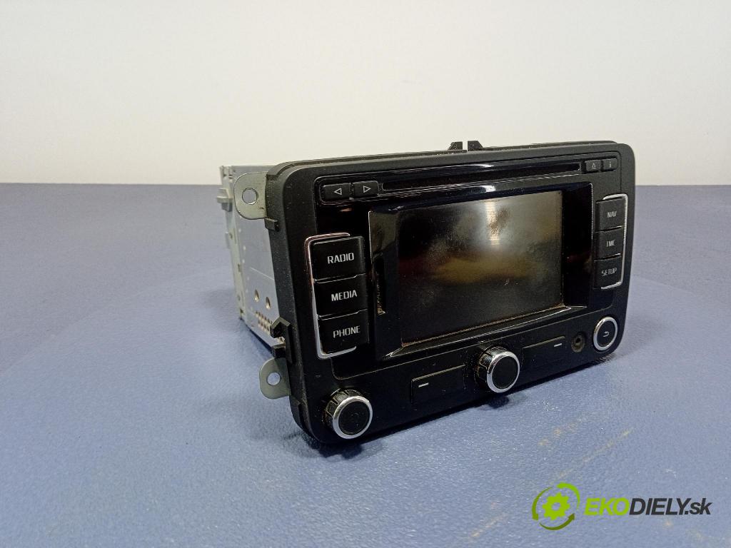 Skoda Superb 2014 Radio I Navigácia: 3T0035197C