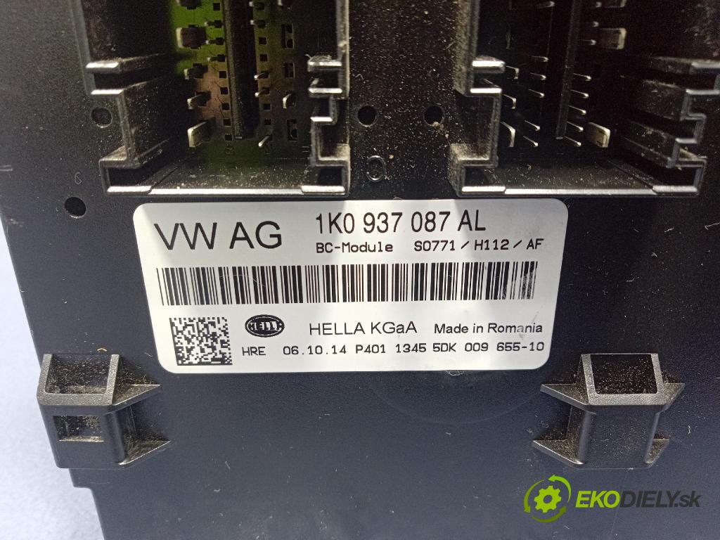 Skoda Superb 2014 riadiaca jednotka Komfortu 1K0937087AL