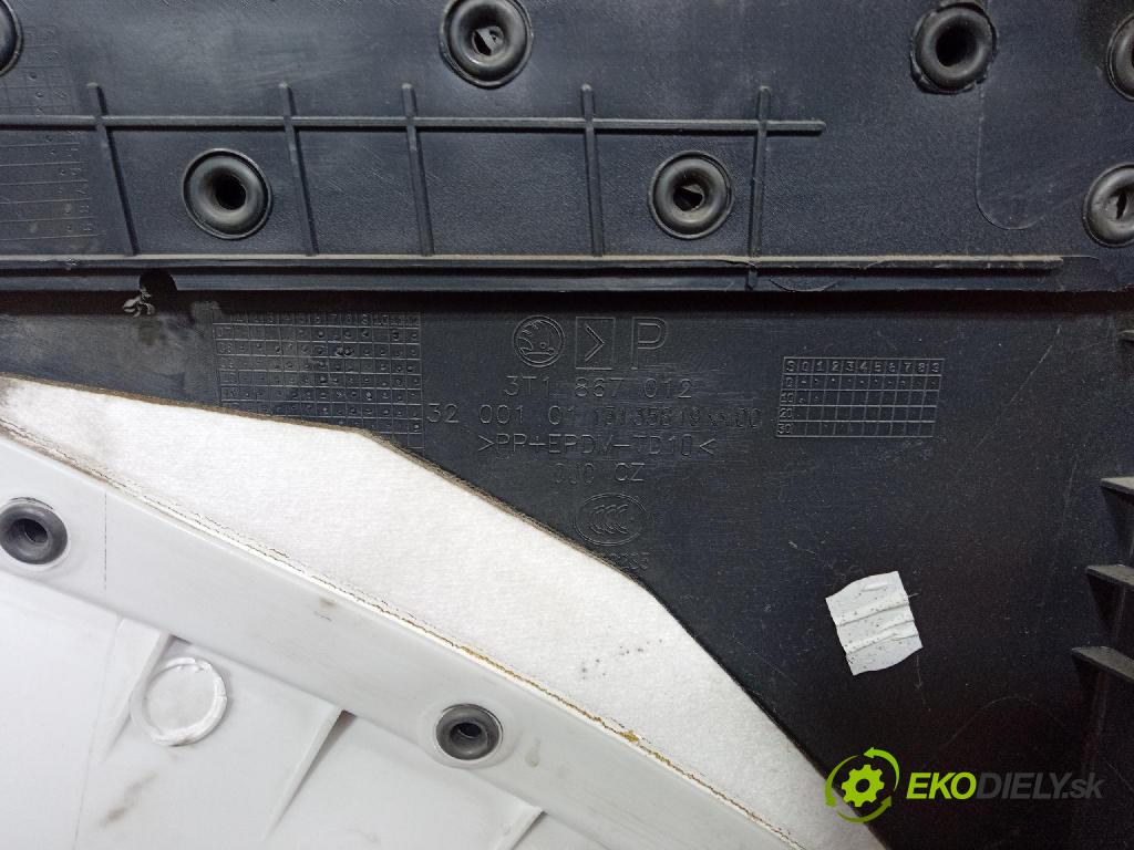 Skoda Superb 2014 Čalounictví: dvere Predné ľavá 3T1867006DK