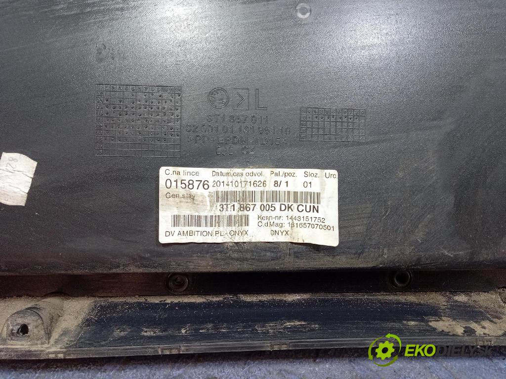 Skoda Superb 2014 Čalounictví: dvere Predné Prava: 3T1867005DK