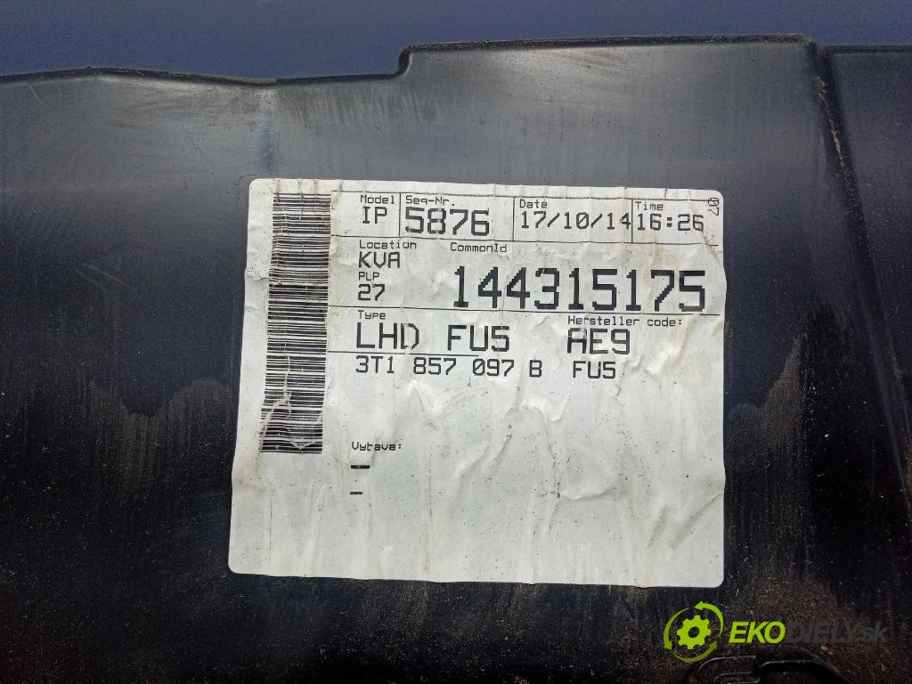 Skoda Superb 2014 kastlík 3T1857097B