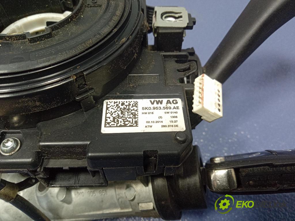 Skoda Superb 2014 prepínač Komplex: 5K0953569AE