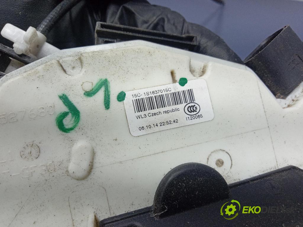 Skoda Superb 2014 zámok dvere Predné Vľavo: 1S1837015C