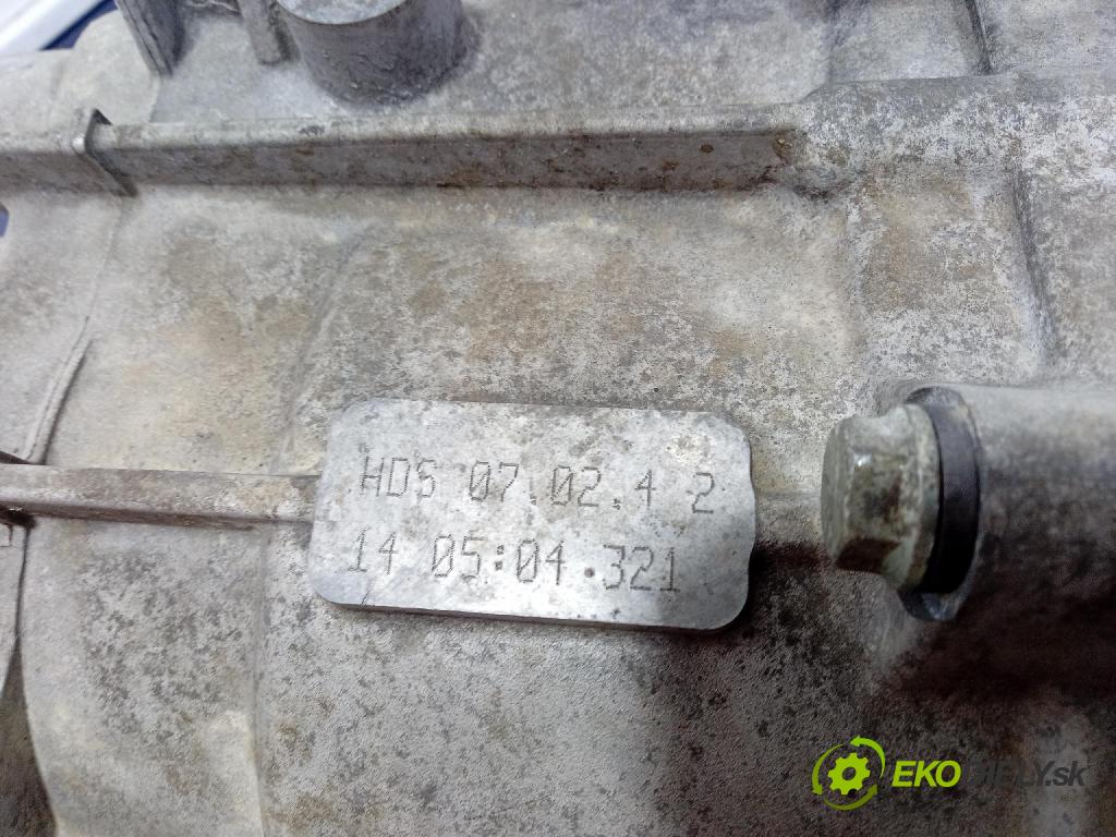 Skoda Fabia 2004 prevodovka Manualna HDS