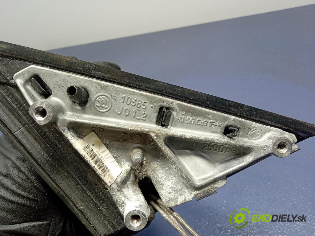 Skoda Fabia 2008 zrkadlo Vľavo: 5J1857501AT