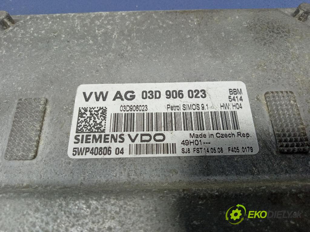 Skoda Fabia 2008 riadiaca jednotka Motor: 03D906023