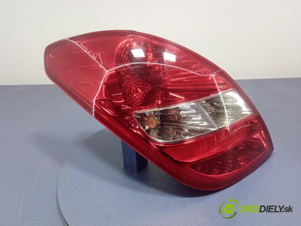 Hyundai I20 2011 svetlo / reflektor zad ľavá Vonkajsia: 92401-4P000