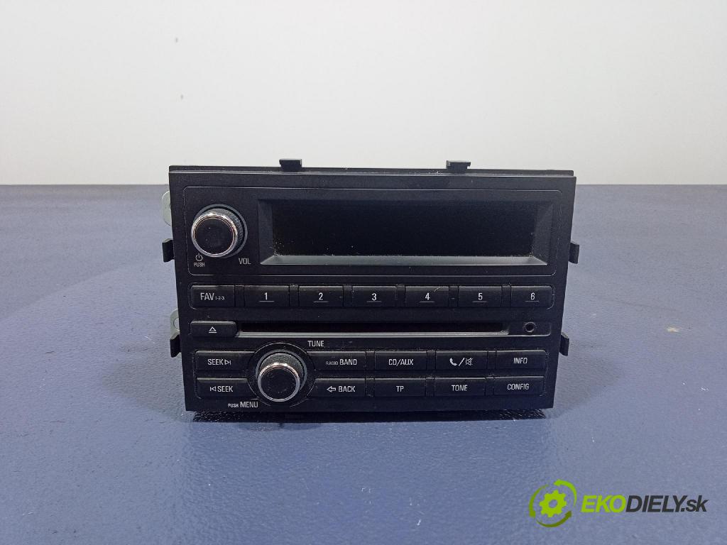 Chevrolet Aveo 2012 Radio I Navigácia: 95315718