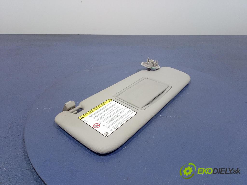 Chevrolet Aveo 2012 kryt slnečná clona