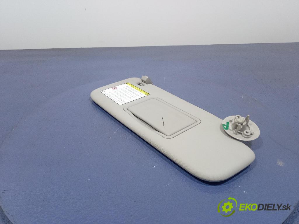 Chevrolet Aveo 2012 kryt slnečná clona