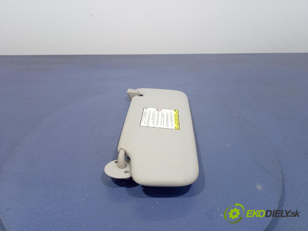 Chevrolet Aveo 2012 kryt slnečná clona