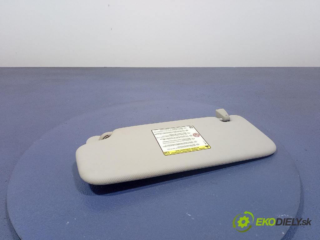 Chevrolet Aveo 2012 kryt slnečná clona 