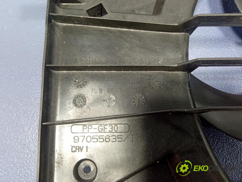 Opel Astra 2011 Ventilátor Chladič: 13250340