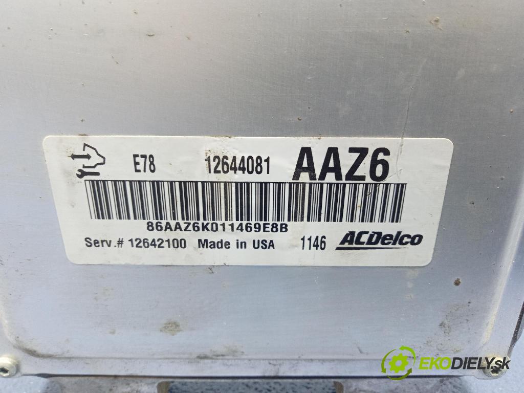 Opel Astra 2011 riadiaca jednotka Motor: 12644081