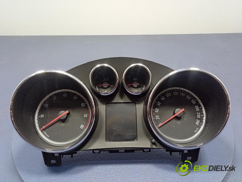 Opel Astra 2011 prístrojovka/ budíky 13355666