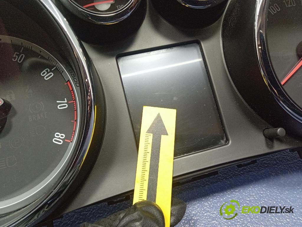 Opel Astra 2011 prístrojovka/ budíky 13355666
