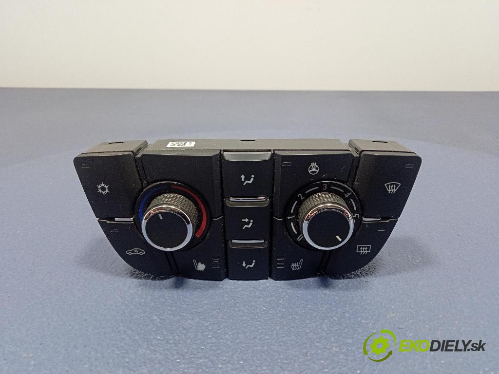 Opel Astra 2011 prepínač Klimatizácia: Prúd vzduchu: 13346097