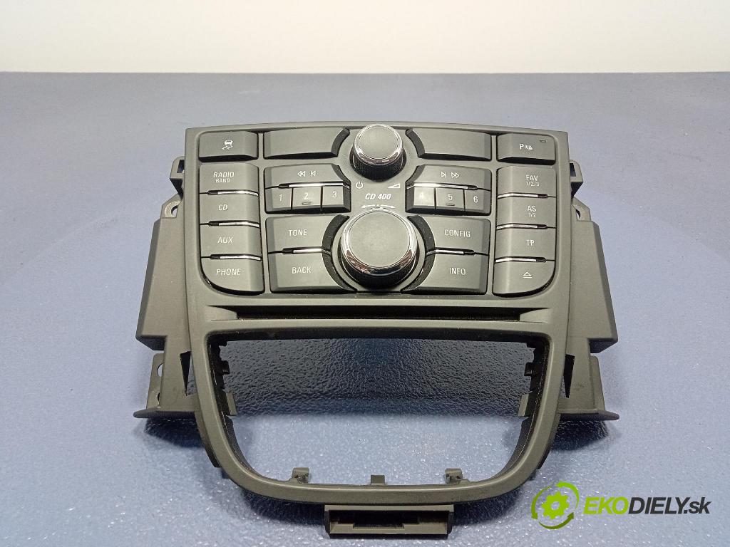 Opel Astra 2011 prepínač Rádio: Navigacia: 13346050