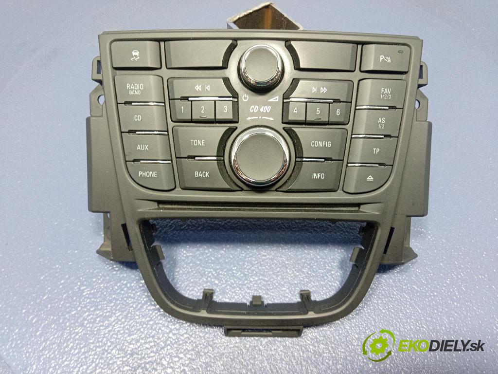 Opel Astra 2011 prepínač Rádio: Navigacia: 13346050