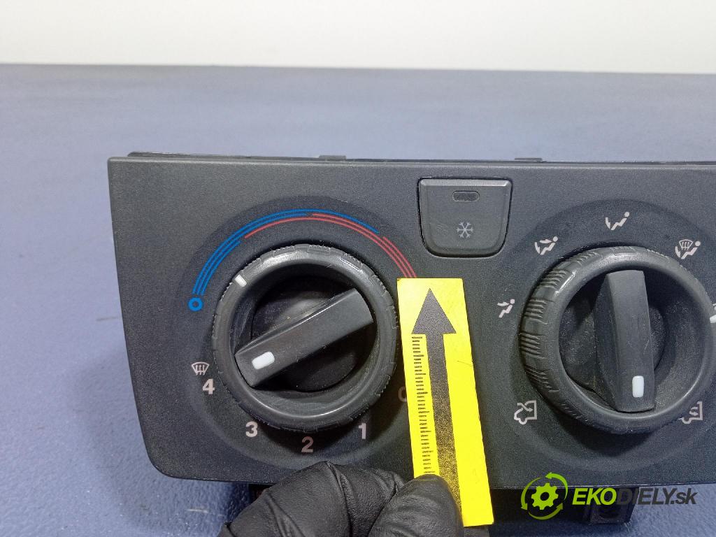 Citroen Jumper 2000 prepínač Klimatizácia: Prúd vzduchu: 168340200