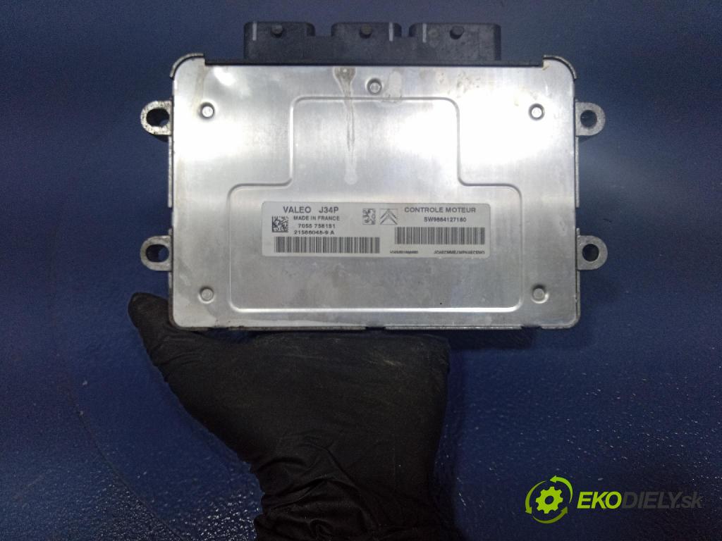 Peugeot 207 2007 řídící jednotka Motor: 9664127180