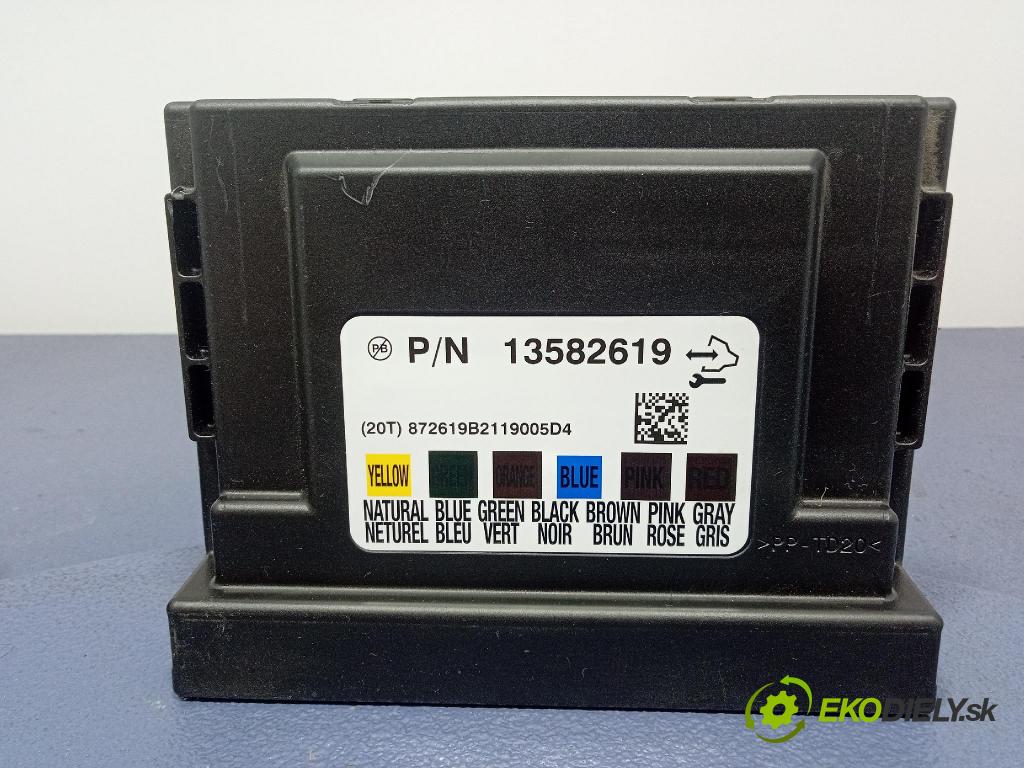 Opel Astra 2011 řídící jednotka Komfortu 13582619