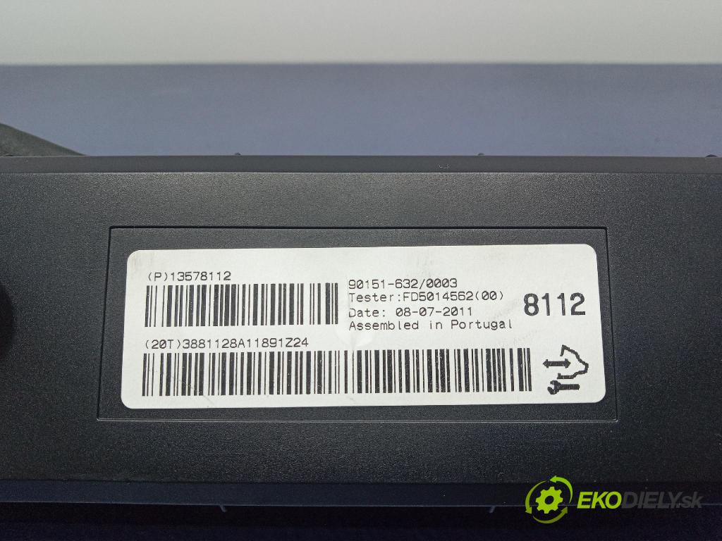 Opel Astra 2011 riadiaca jednotka 13578112