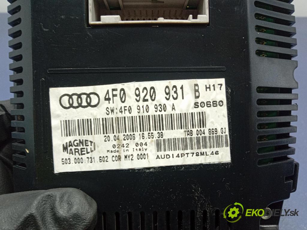 Audi A6 2006 prístrojovka/ budíky 4F0920931B