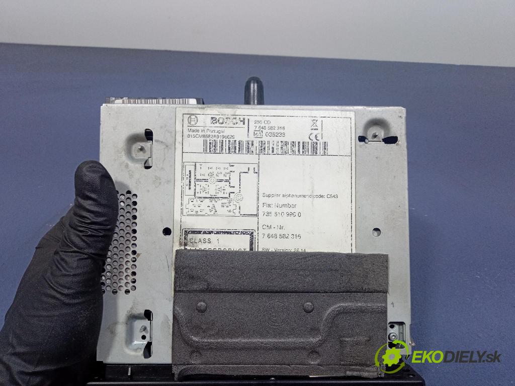 Citroen Jumper 2010 Radio I Navigácia: 7355109990