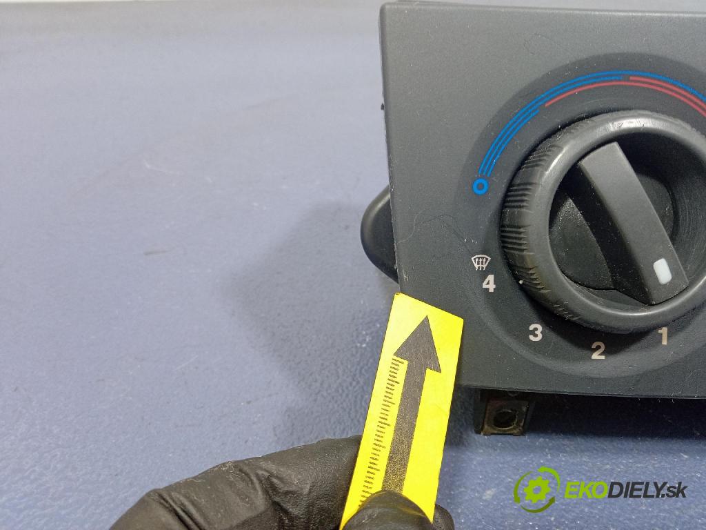 Citroen Jumper 2010 prepínač Klimatizácia: Prúd vzduchu: 168340200