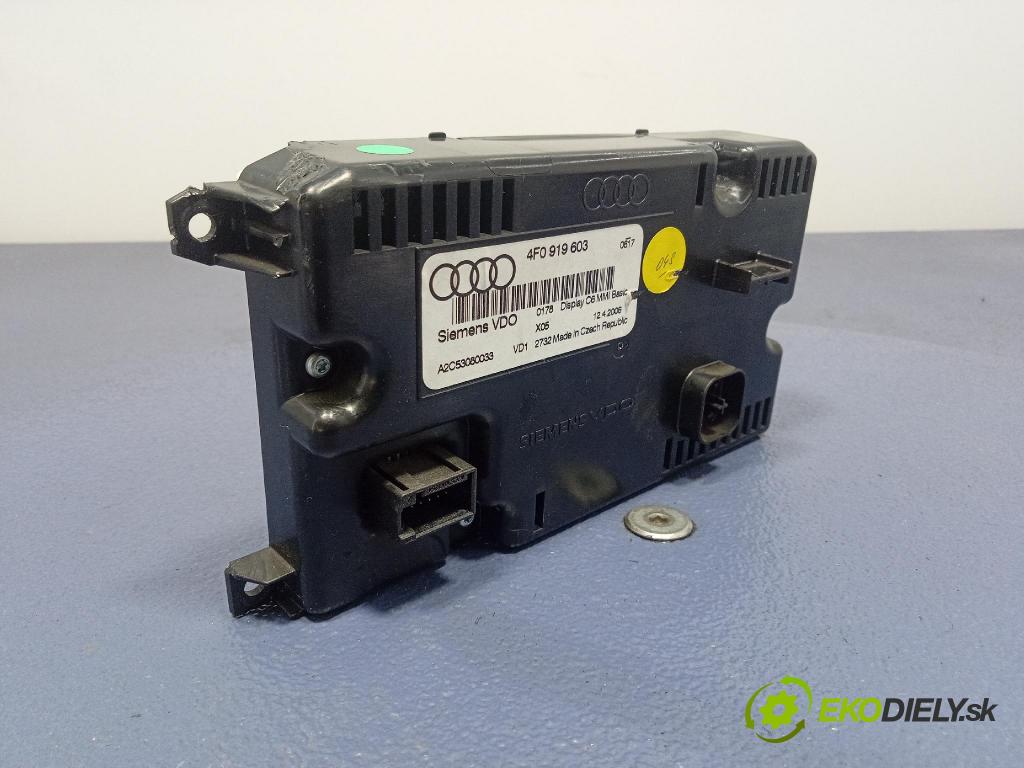Audi A6 2006 Zobrazit: Rádio: / GPS 4F0919603