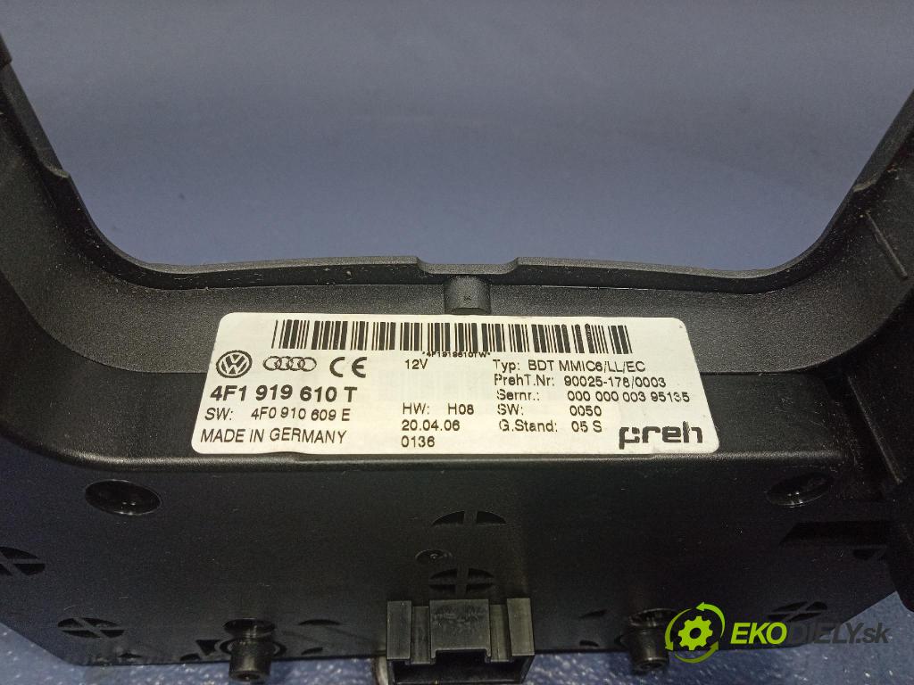 Audi A6 2006 prepínač 4F1919610T