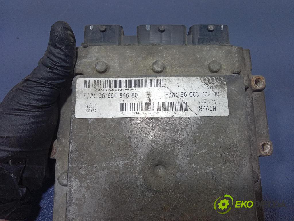 Citroen Jumper 2010 riadiaca jednotka Motor: 9666360280