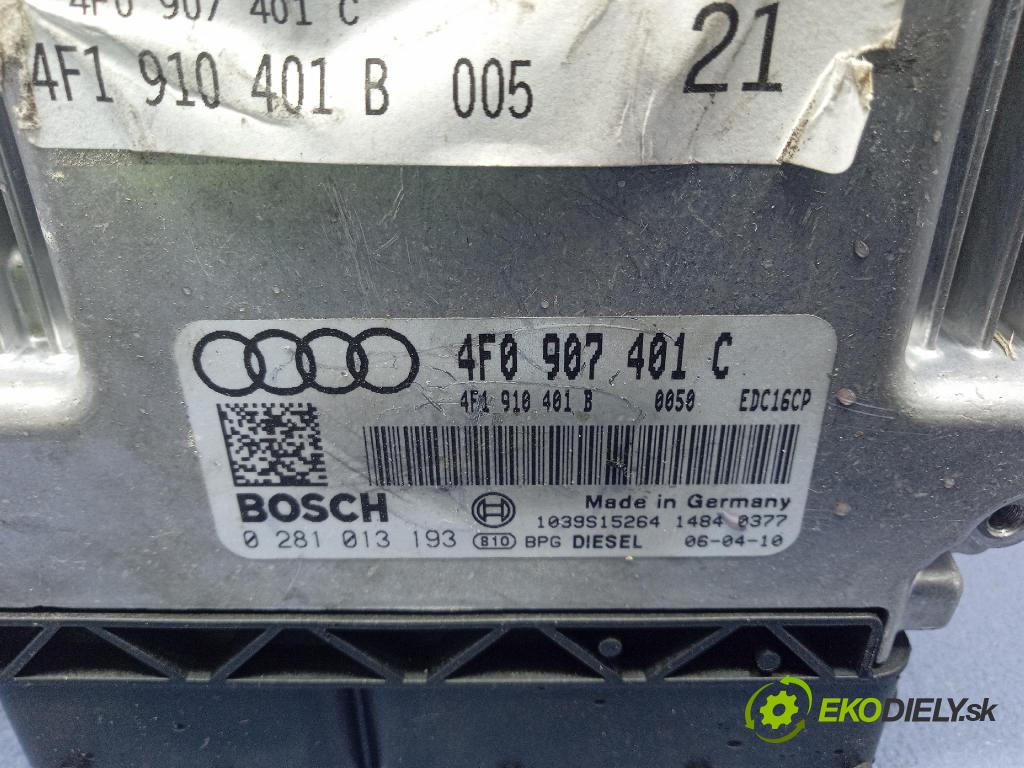Audi A6 2006 riadiaca jednotka Motor: 4F1910401B