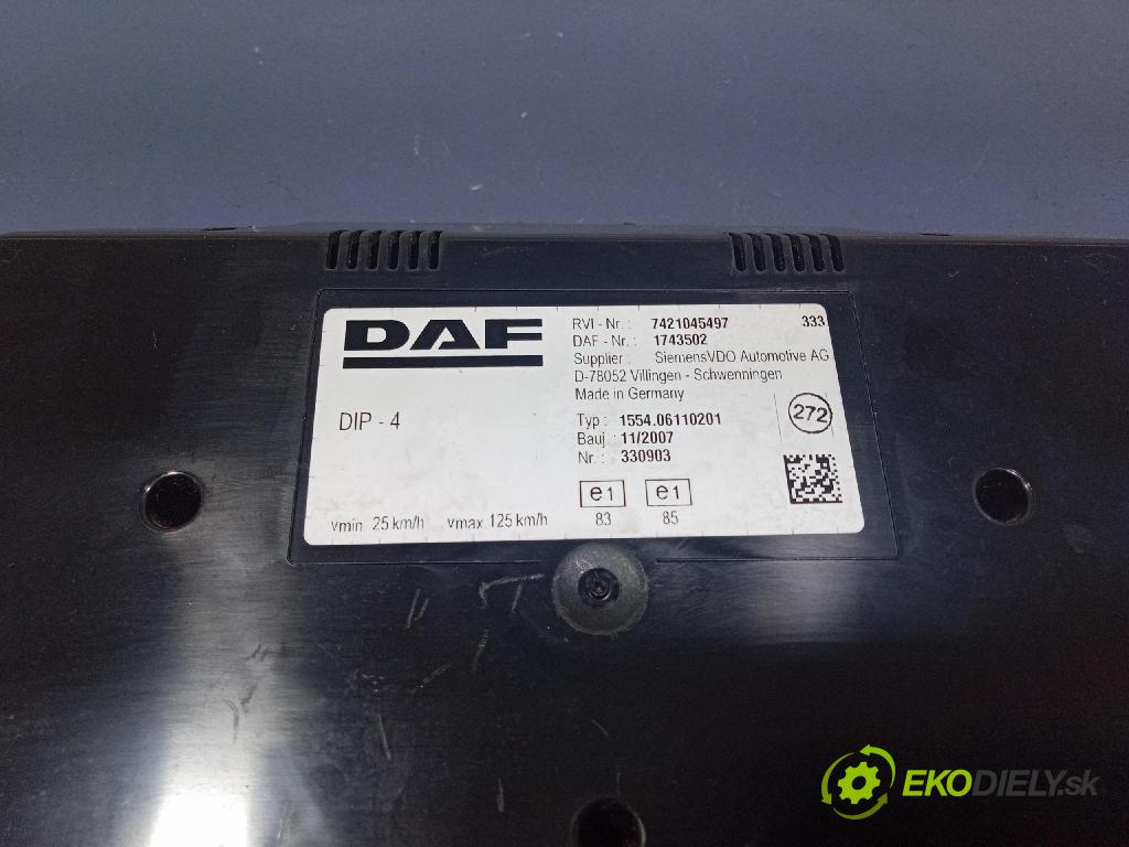 Daf LF45 2008 prístrojovka/ budíky 7421045497