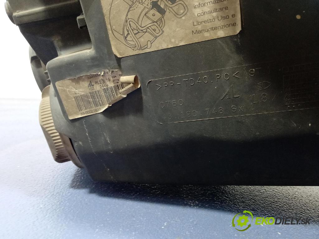 Citroen Jumper 2010 Reflektor: Vľavo: 1340664080