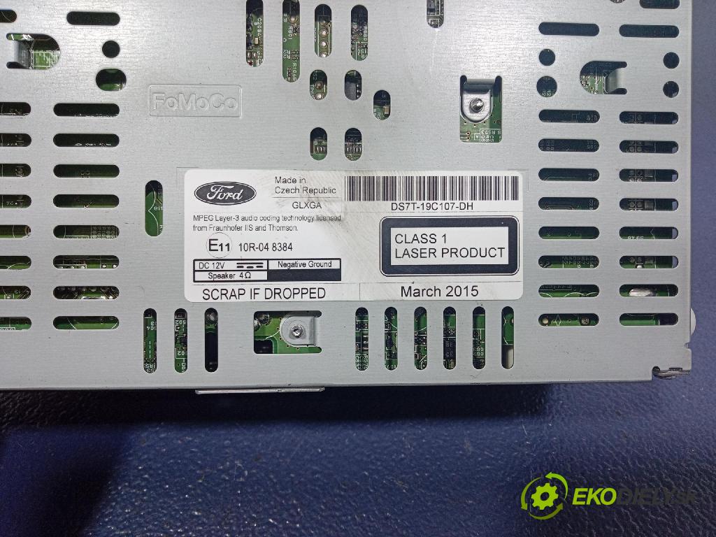 Ford Mondeo 2015 Radio I Navigácia: DS7T-19C107-DH