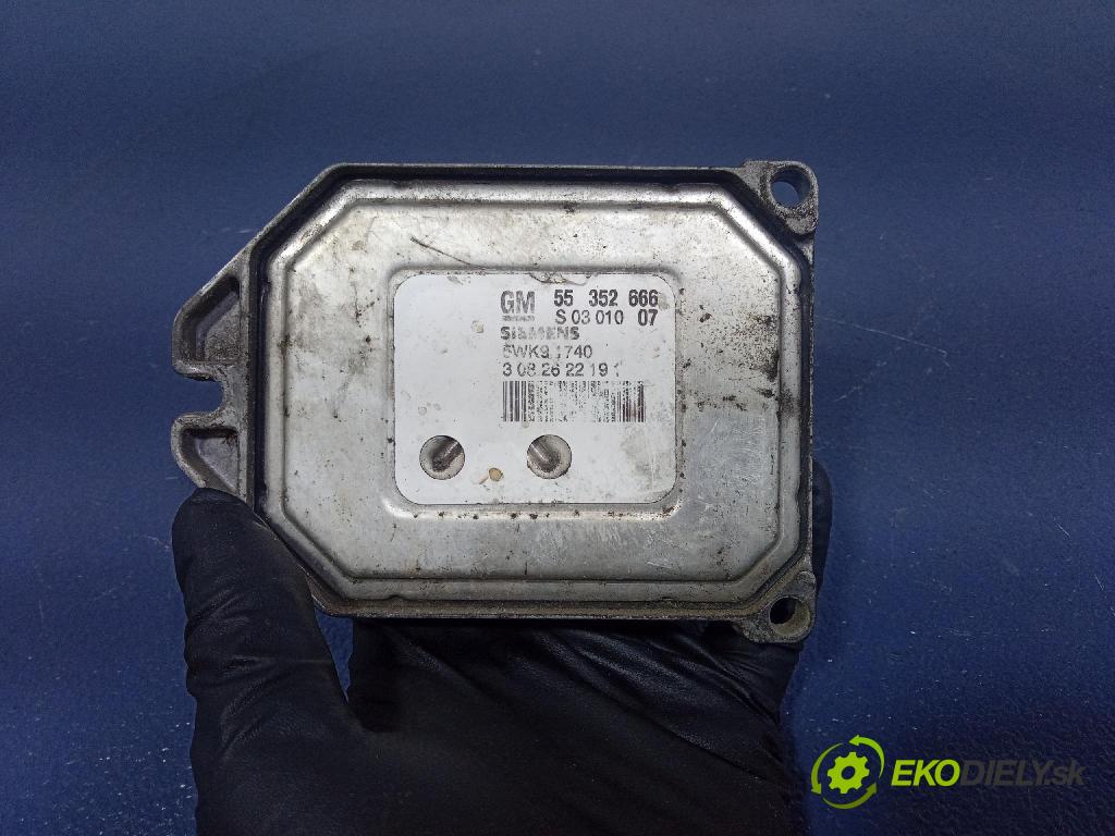 Opel Vectra 2003 riadiaca jednotka Motor: 55352666