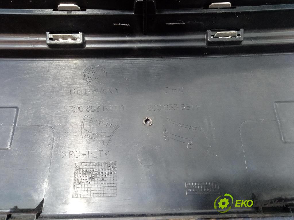 Vw Passat 2009 miežka / Gril: 3C0853651F