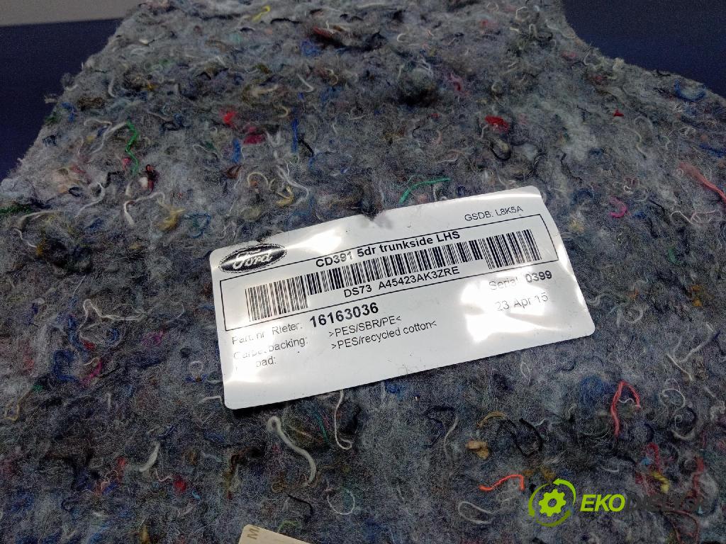 Ford Mondeo 2015 Čalounictví: kufra: DS73A45423AK